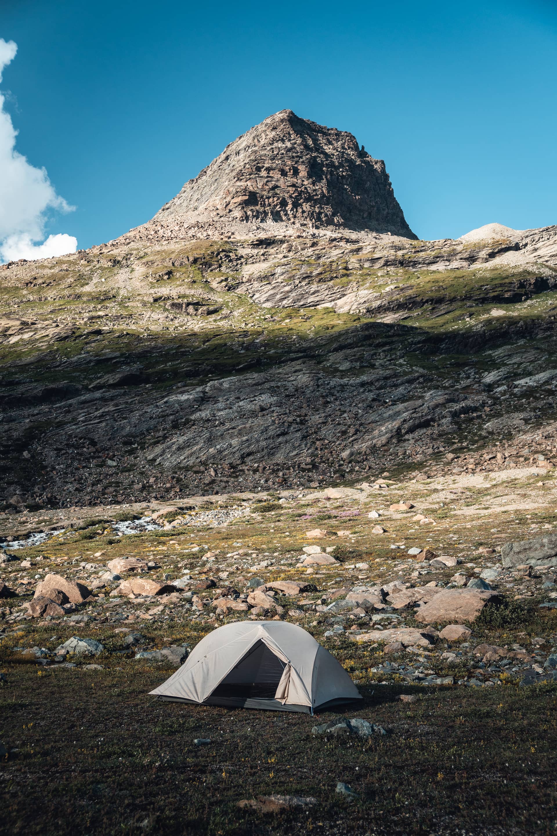 Hiking across the Graian Alps