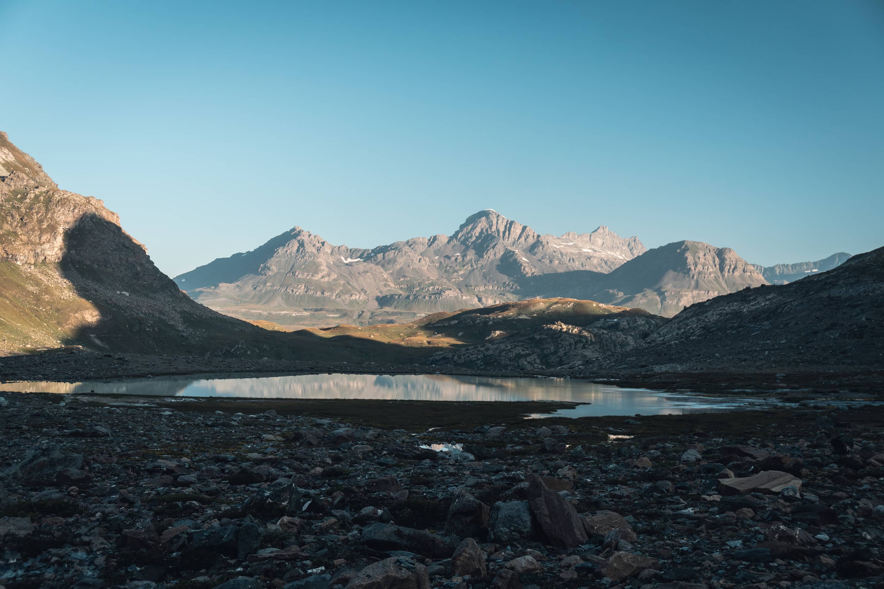 Hiking across the Graian Alps