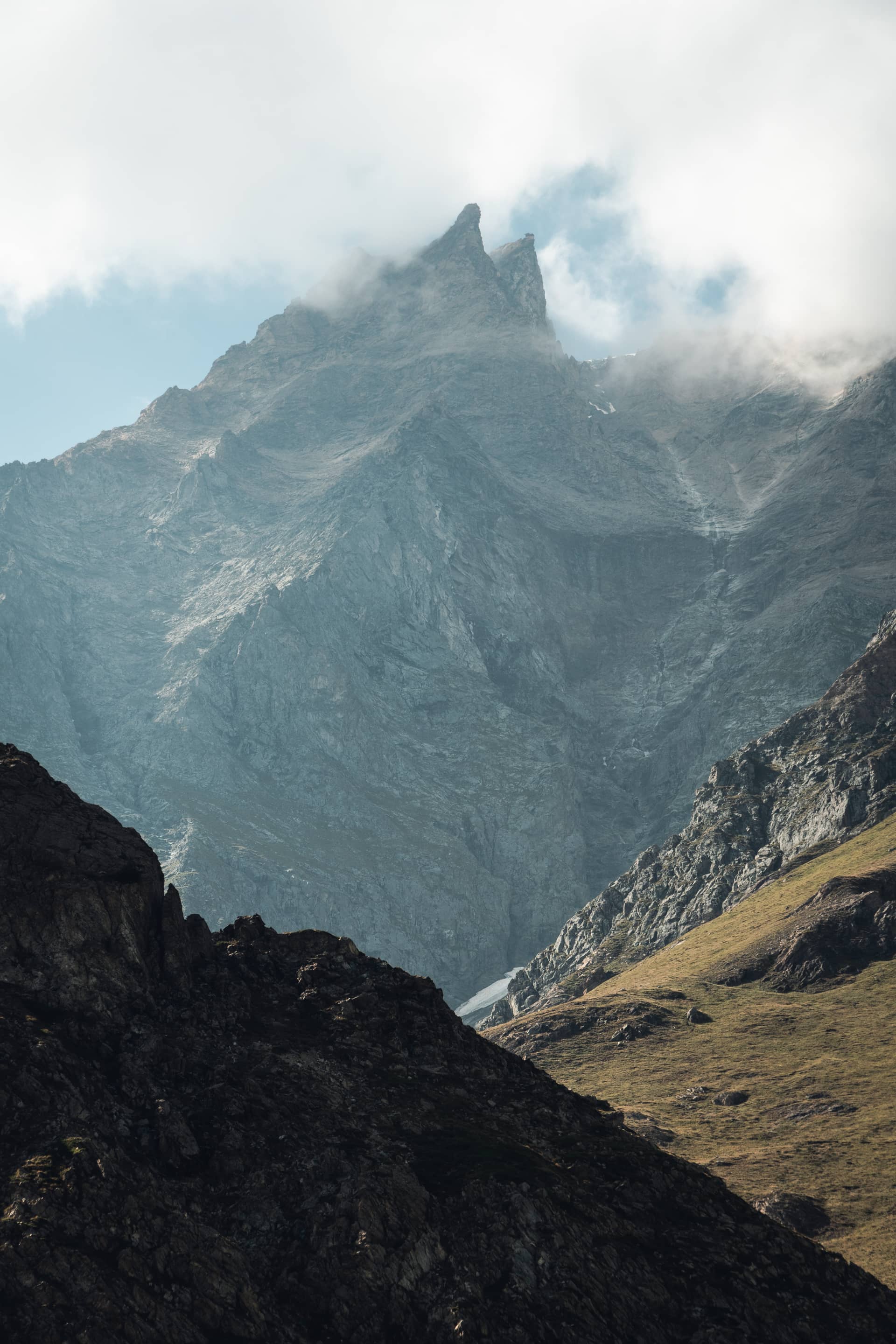 Hiking across the Graian Alps